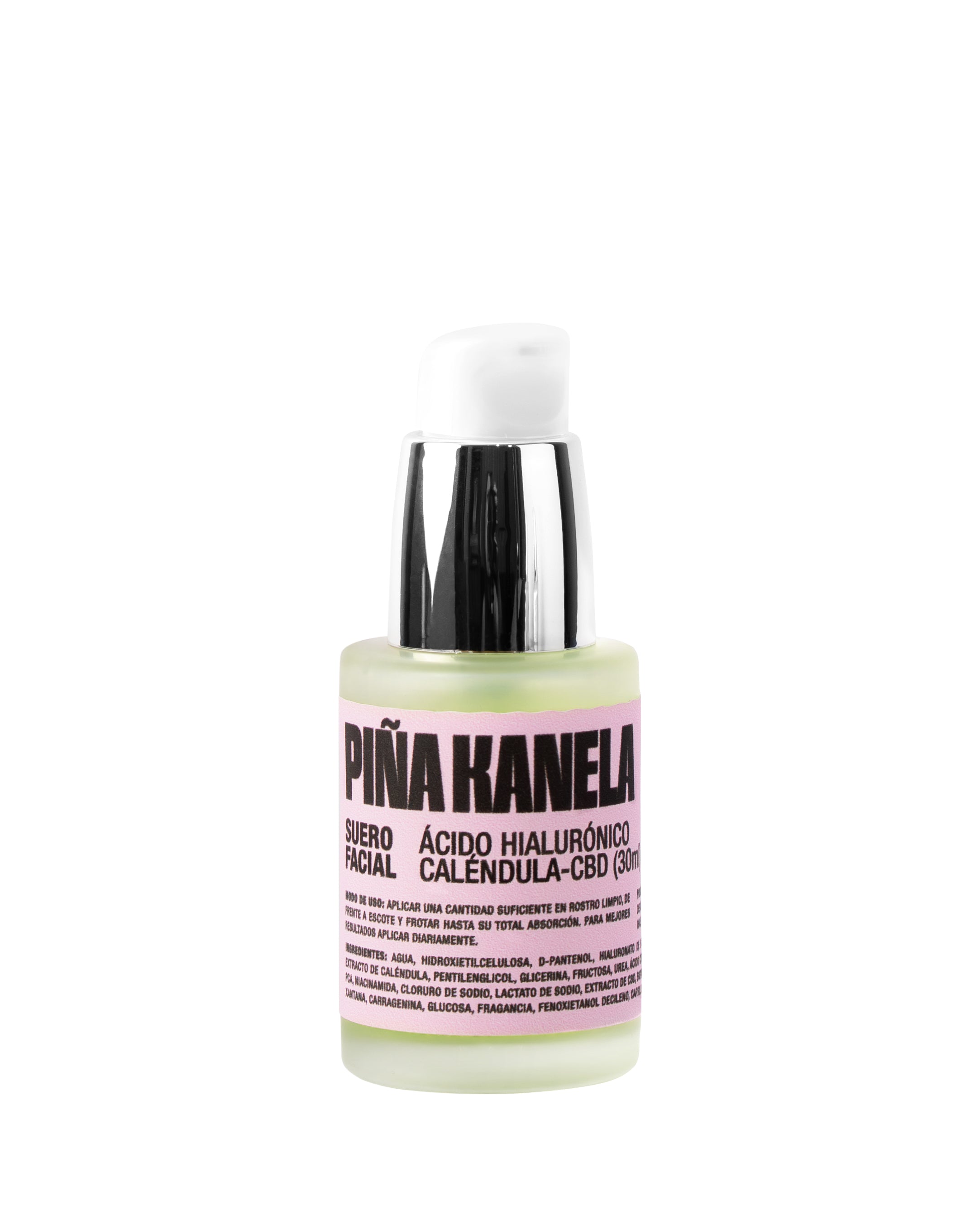 Suero facial hidratante y reparador con CBD